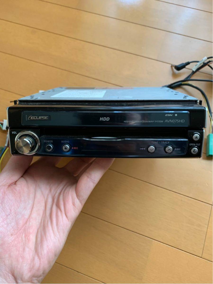 売切！！ ECLIPSE イクリプス 1DIN インダッシュ HDDナビ チューナー
