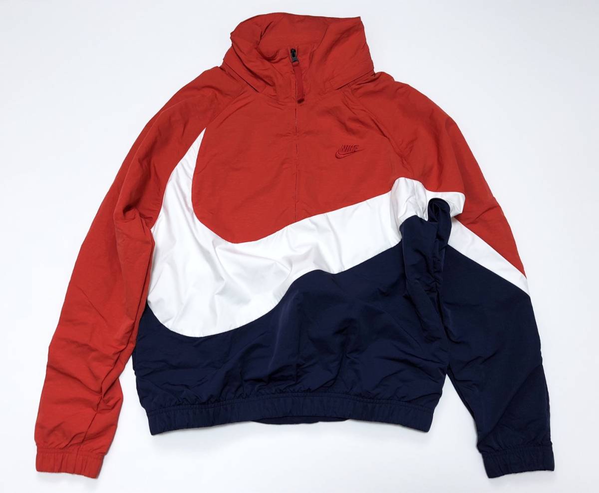 大阪スペシャル 美品 NIKE アノラック ウィンドブレーカー パーカー 赤