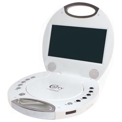 TMY Carry 7inchポータブルDVDプレーヤー PDVD-CR01WH 新品 