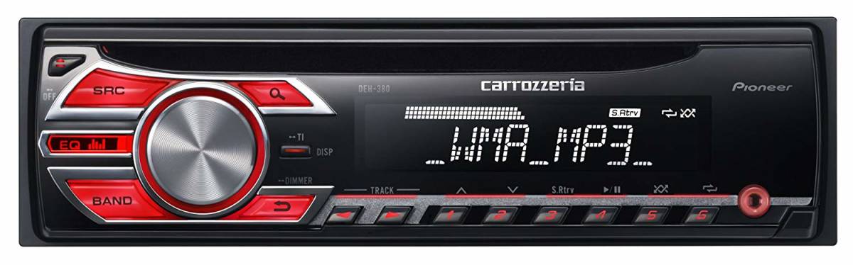 カロッツェリア(パイオニア) カーオーディオ DEH-380 1DIN CD a183