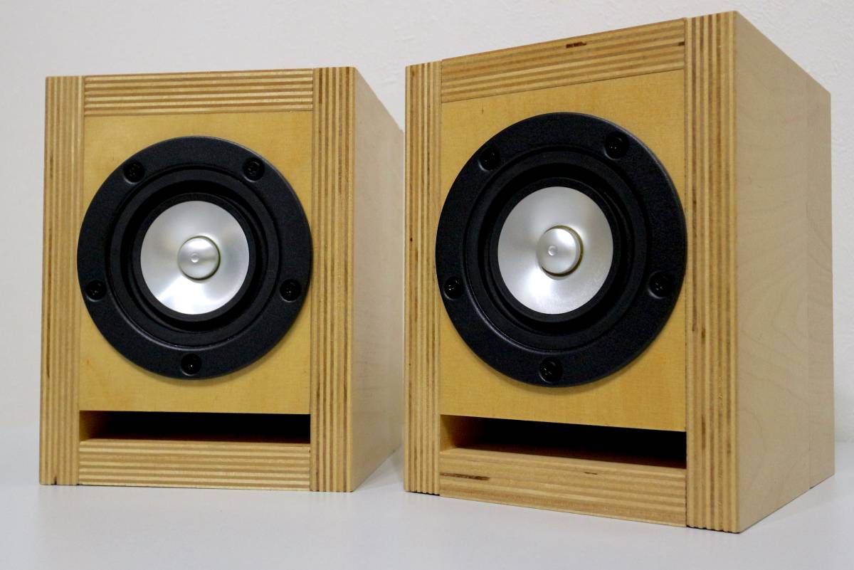 MarkAudio OM-MF5 + フィンランドバーチ製長岡氏設計BS-8 バスレフ