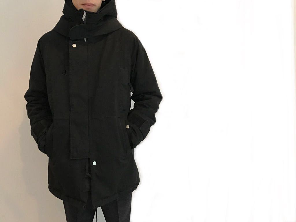 nonnative ノンネイティブ TROOPER HOODED PUFF COAT COTTON TWILL 