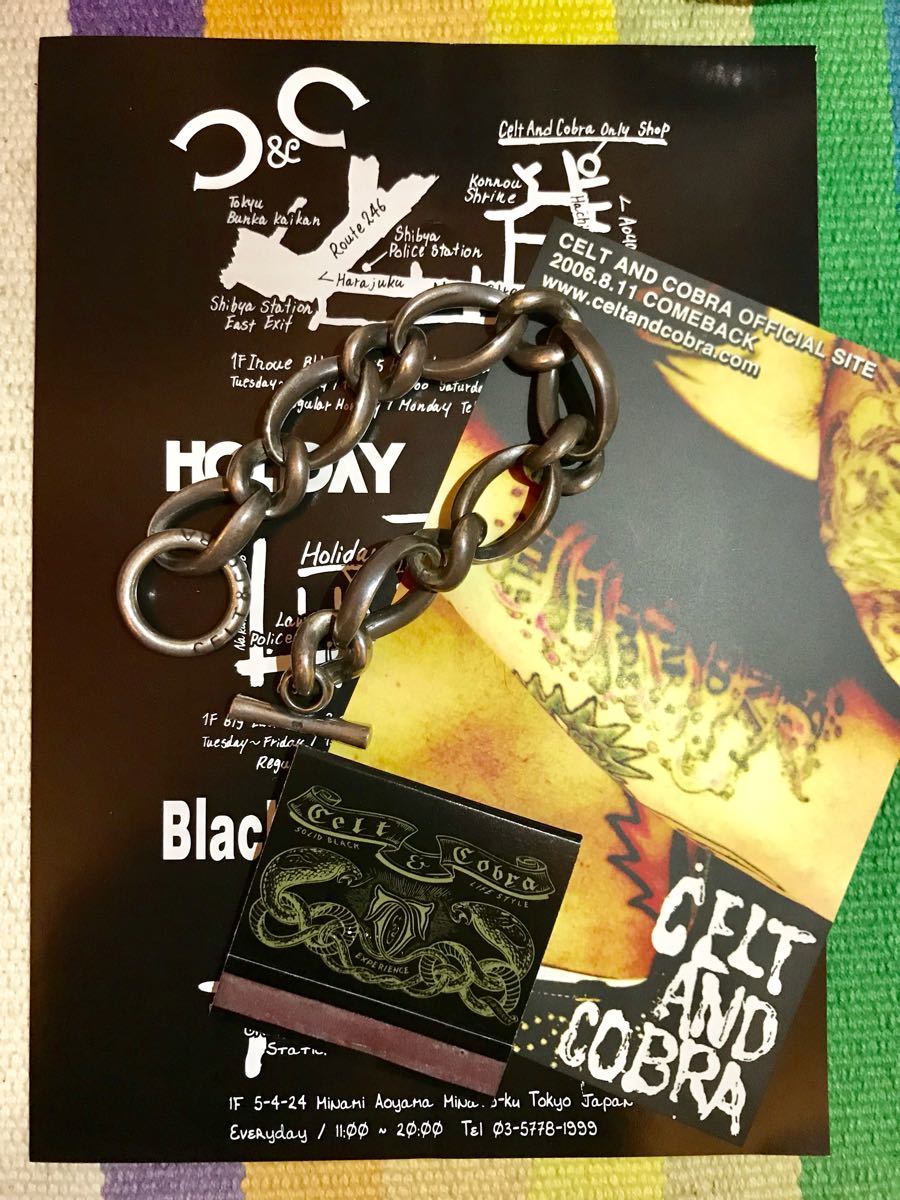 CELT&COBRA ケルト&コブラ Argent Gleam ブレスレット CELT&COBRA ケルト＆コブラ シルバー ブレスレット Argent Gleam製