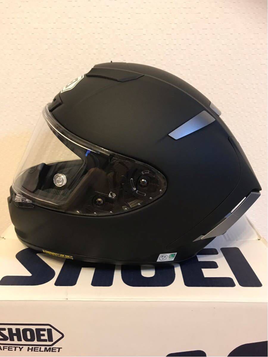 SHOEI X-Fourteen Mサイズ マットブラック 使用時間3時間 X-14
