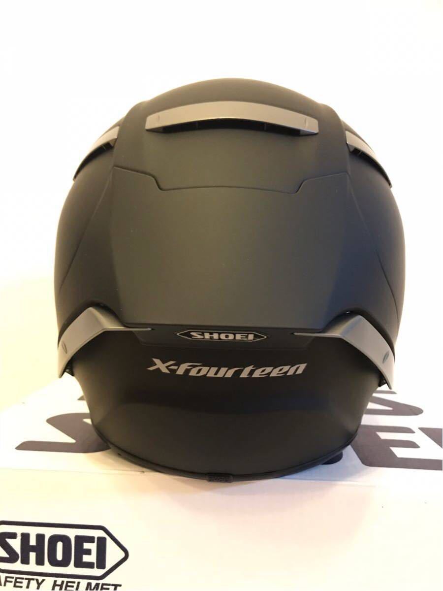 SHOEI X-Fourteen Mサイズ マットブラック 使用時間3時間 X-14