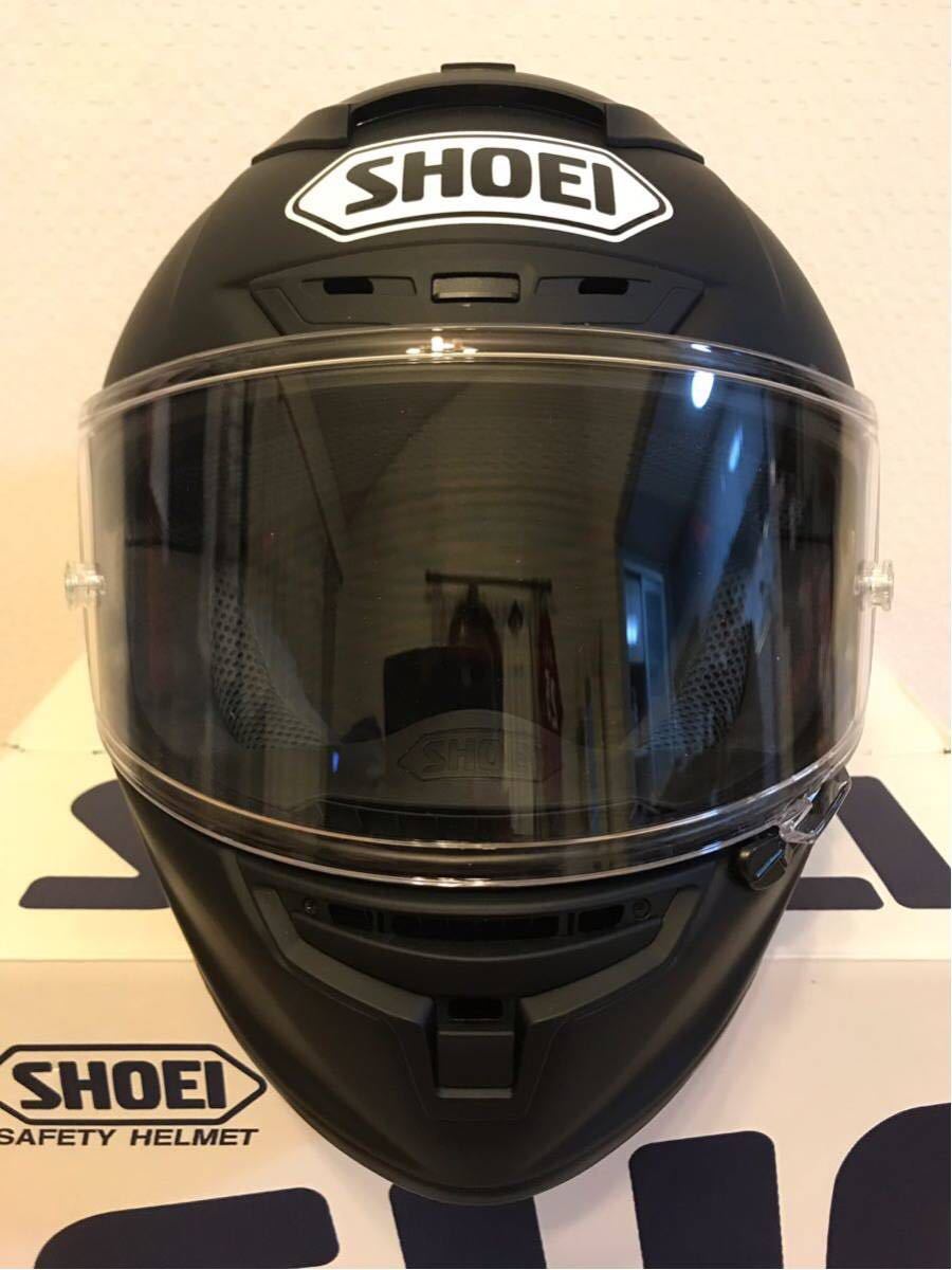 SHOEI X-Fourteen Mサイズ マットブラック 使用時間3時間 X-14