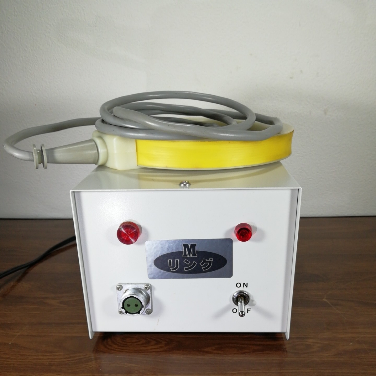 希少 美品 政木研究所 超強力神経波磁力線発生器 Mリング (有)北野電機
