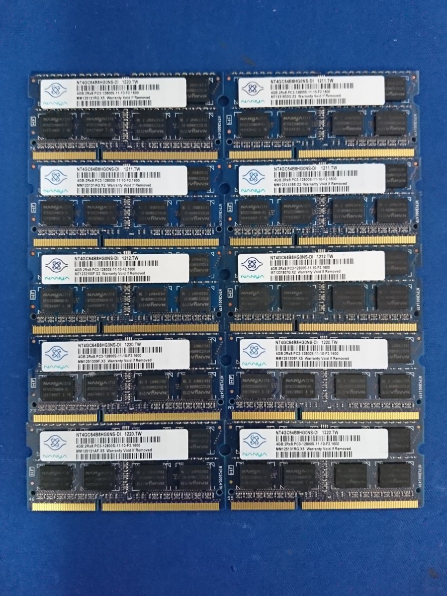 PCパーツ （Naka様専用）ノートPC用メモリ 4GB 12枚セット DDR4