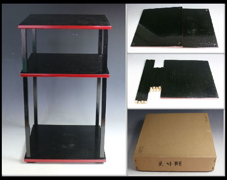 □□ 茶道具 更好棚 組立式 紙箱 □□ □□ 茶道具更好棚 組立式 紙箱 □□
