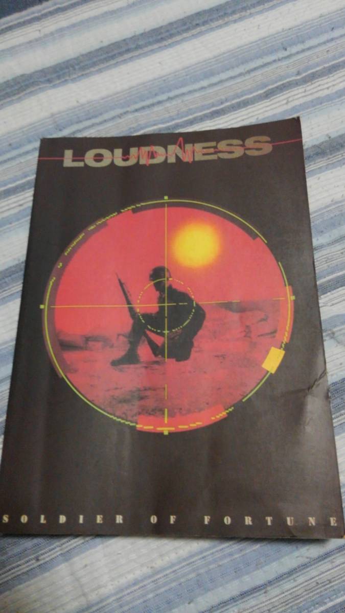 LOUDNESS SOLDIER OF FORTUNE バンドスコア Loudness - Soldier 【公式
