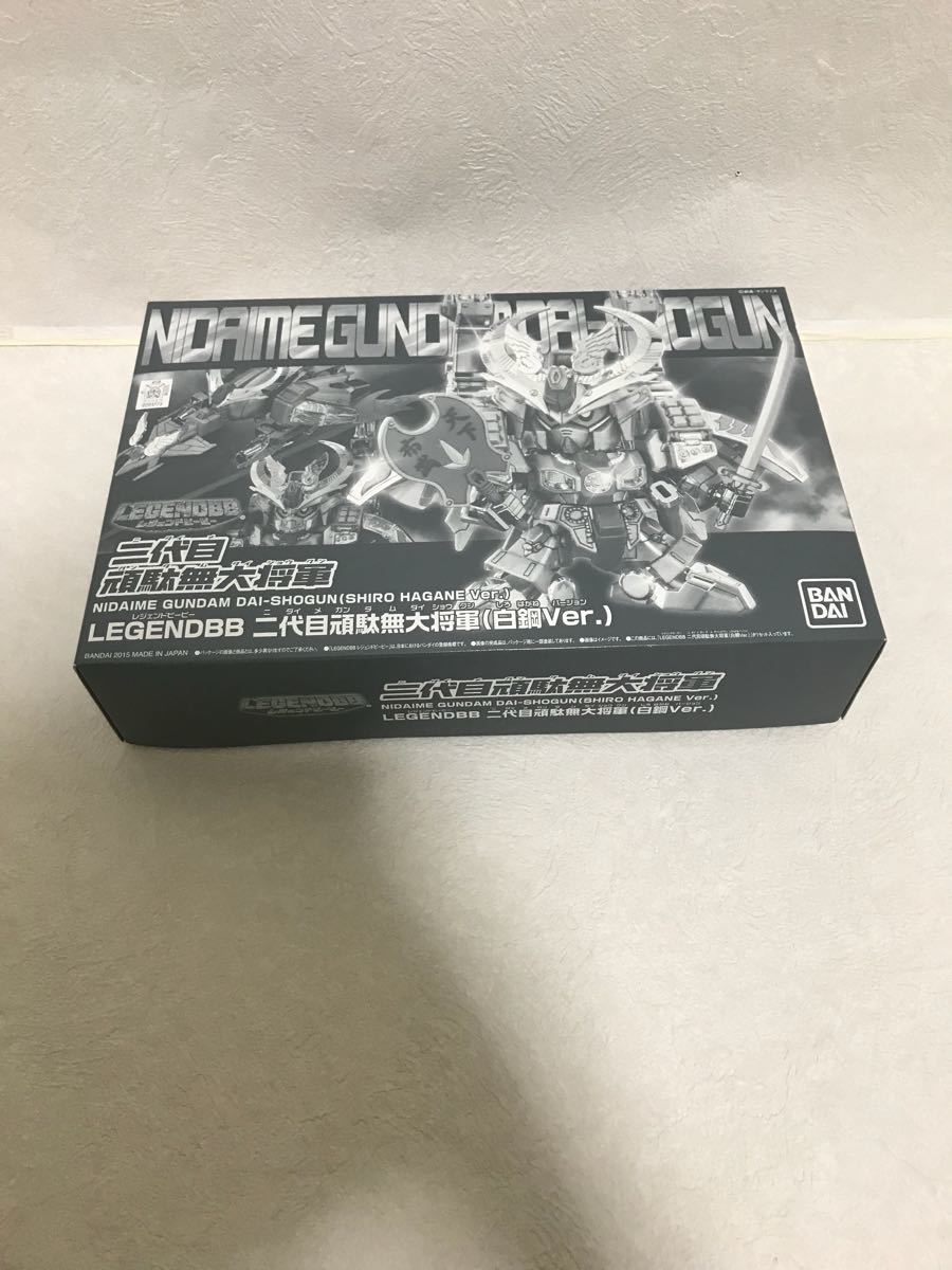 【大人気，定番】 LEGENDBB 二代目 頑駄無大将軍 白鋼ver(SDガンダムBB戦士)｜売買されたオークション情報、yahooの商品情報をアーカイブ公開 - オークファン SDガンダムBB戦士