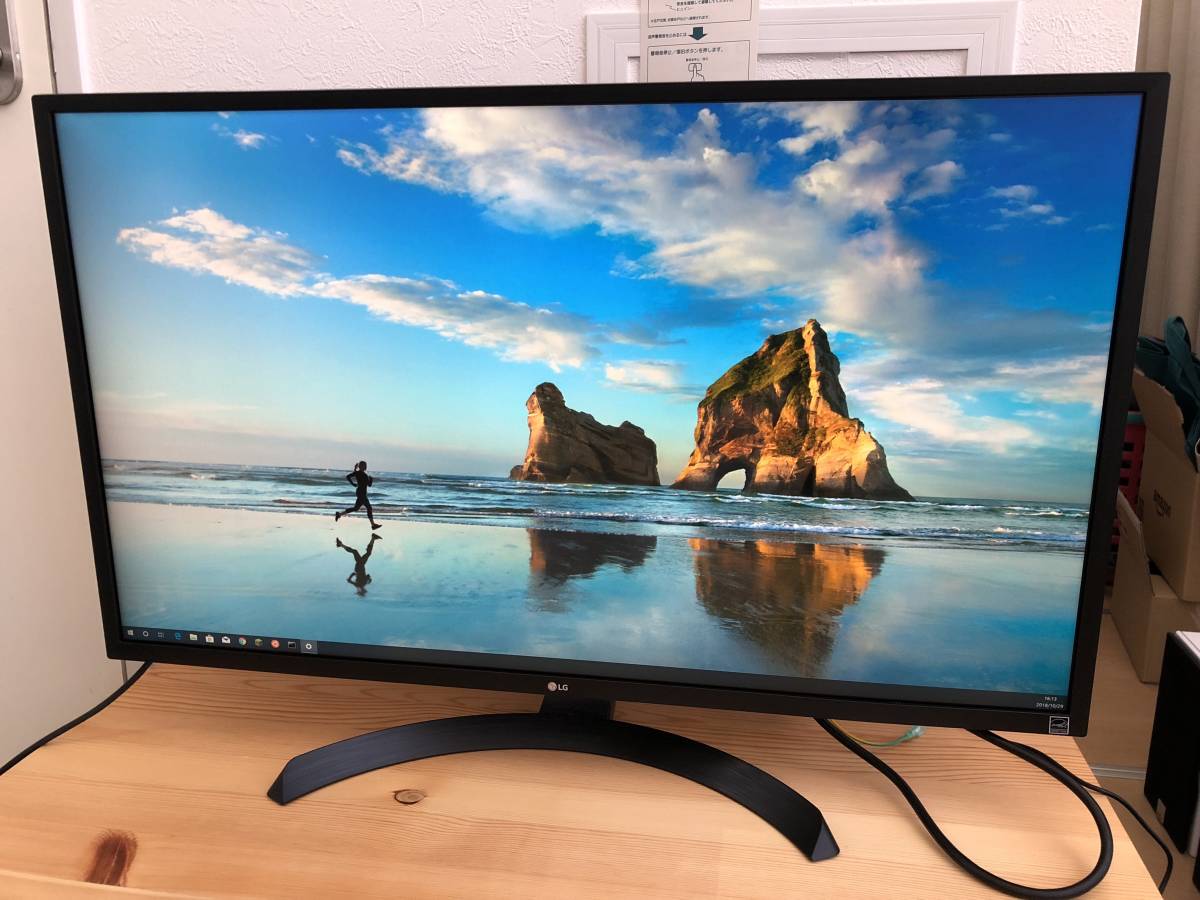 LG 32UD60-B モニター ディスプレイ ジャンク 非光沢 故障品 中古品 0