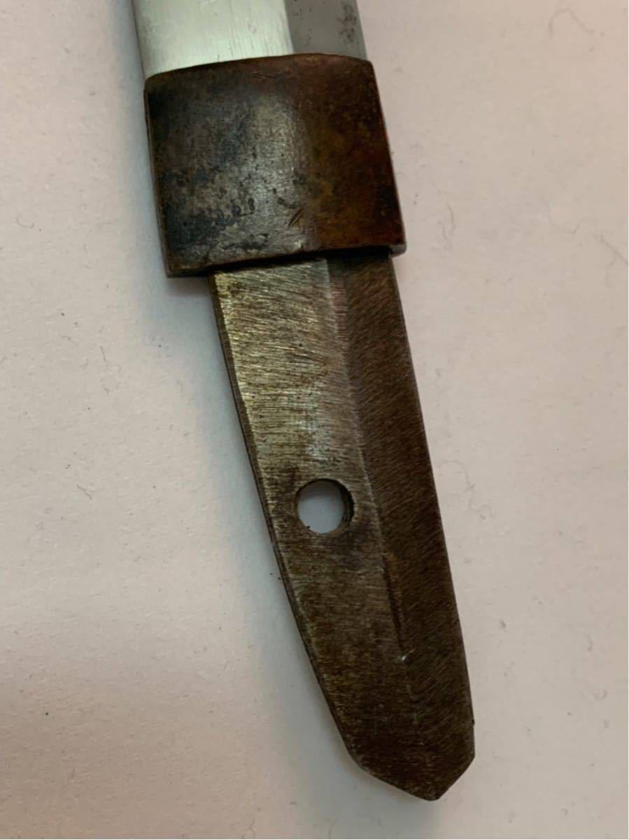 残欠短刀　合法品　武具 残欠 短刀 日本刀 - 合法サイズ Yahoo 時代 刀 日本刀残欠 17. 刀身14 時代