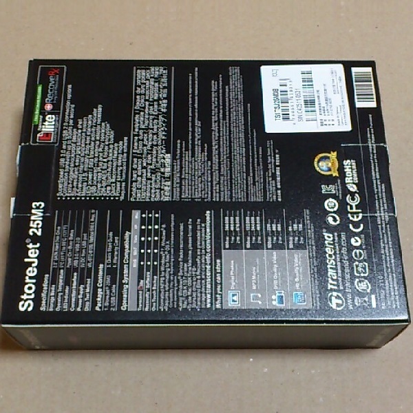 トランセンドTranscend Transcend 1TB HDD 2.5インチ 外付け