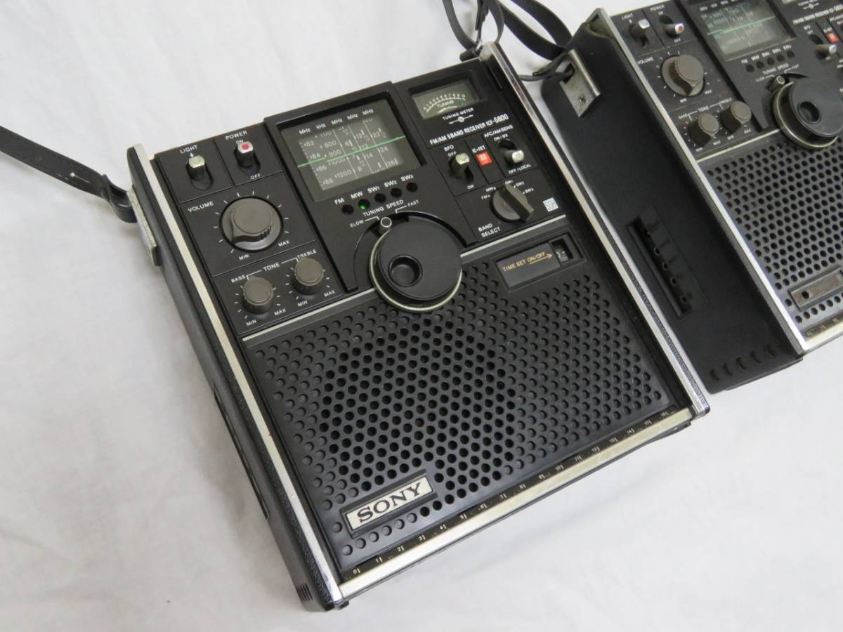 ◇SONY スカイセンサー ICF-5800 ジャンク品2台セット◇ 【公式通販】