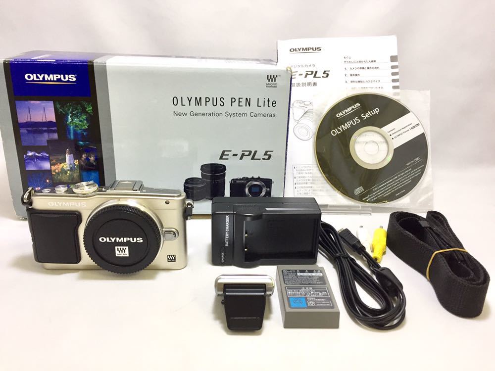 OLYMPUS S5345 オリンパス OLYMPUS 一眼レフカメラ PEN Lite E-PL5 OM