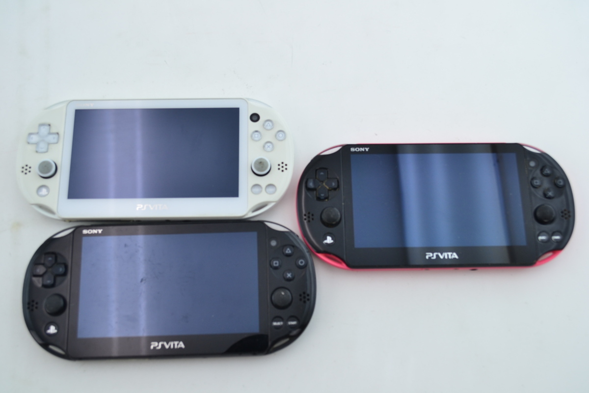 新作入荷，正規品 ジャンク PS Vita 本体 PCH-2000 計3台 ジャンク品(PS Vita本体)｜売買されたオークション情報、yahooの商品情報をアーカイブ公開 - オークファン PS Vita本体