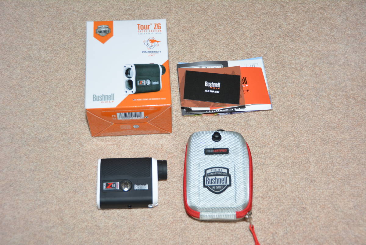 Bushnell Z6 ブッシュネル TOUR ピンシーカー ジョルト レーザー距離計 