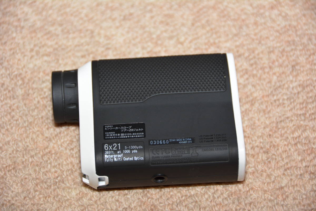 Bushnell Z6 ブッシュネル TOUR ピンシーカー ジョルト レーザー距離計 