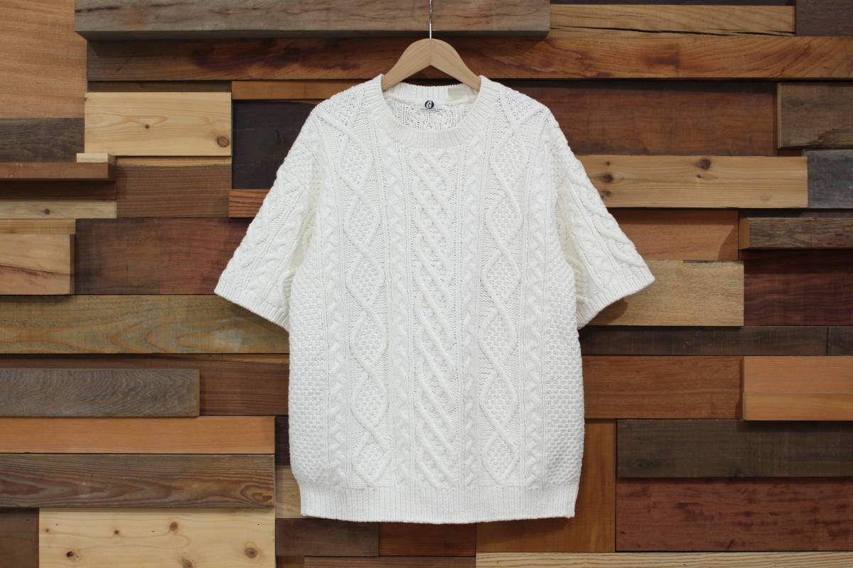 グッドイナフ GOODENOUGH 90s 初期 GOOD ニット フィッシャーマン S 
