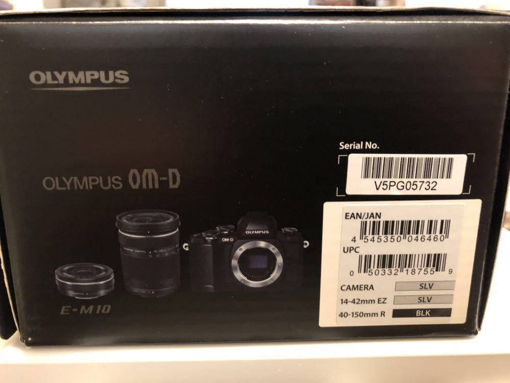 オリンパス OM-D E-M10 (シルバー)ダブルズームキット 新品