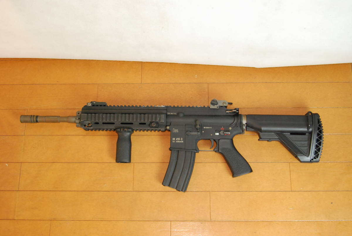 簡易動作確認済み WE HK416D ヘッケラー＆コック ガスガン 