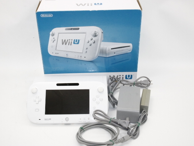 格安 029-056-LO♭動作確認済 任天堂 Wii U ベーシックセット ホワイト