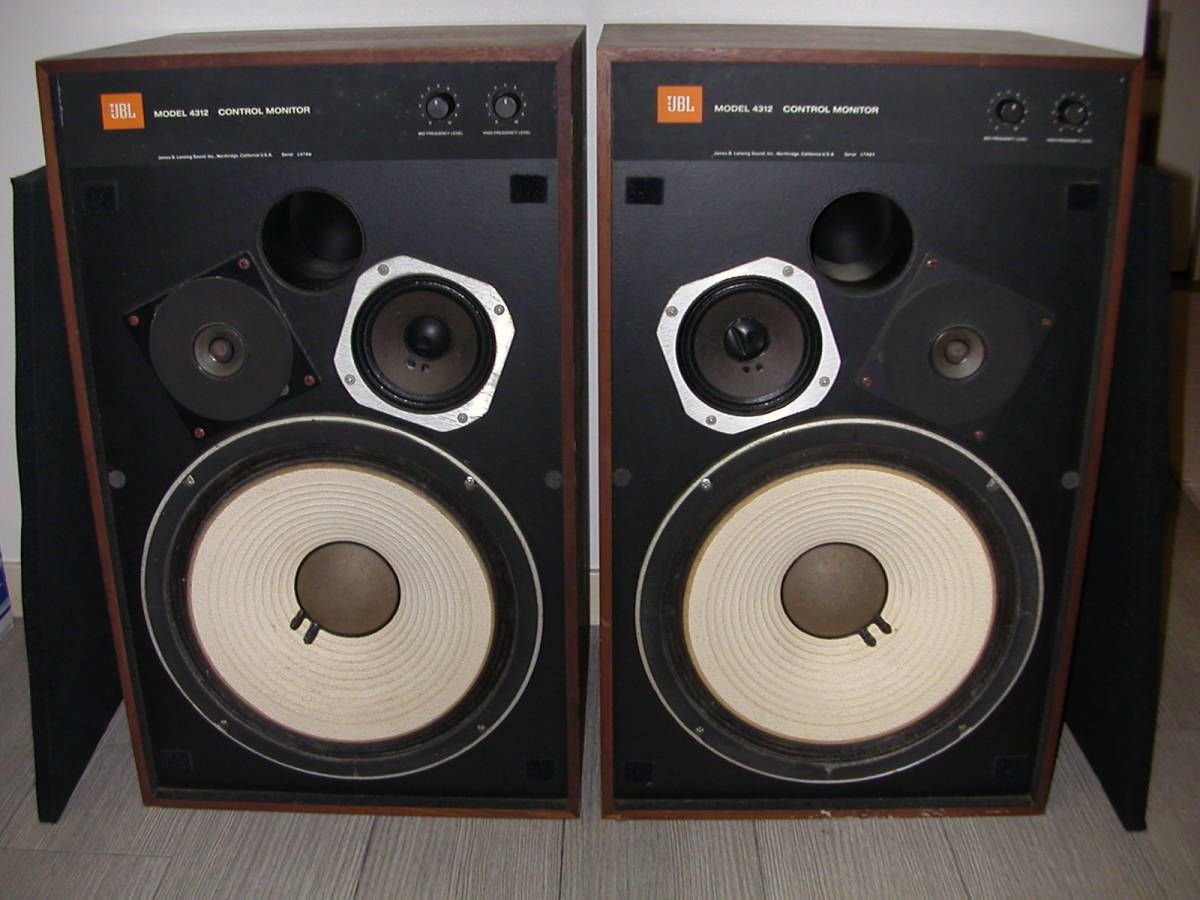 JBL 4312 CONTROL MONITOR ペア 送料全国2000円(沖縄のみ5000円