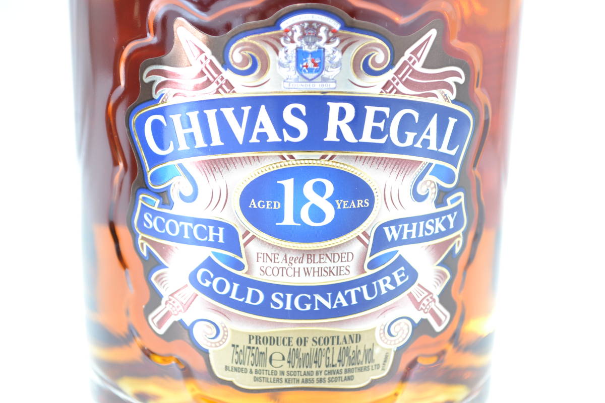 ☆未開栓!!箱付☆CHIVAS REGAL シーバスリーガル GOLD SIGNATURE