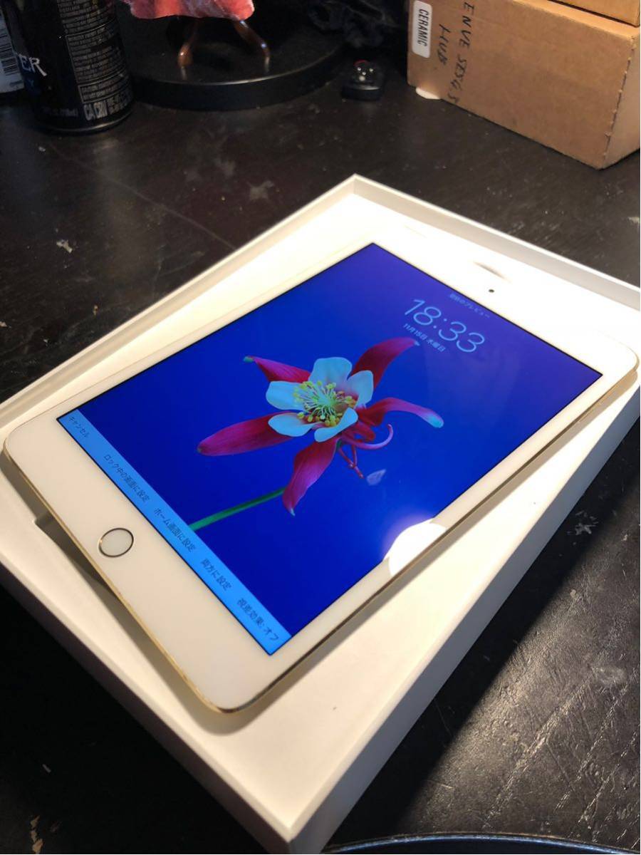 iPad mini 0 64GB Apple Wi-Fi+Cellular docomo mini4 Cellular WiFi +