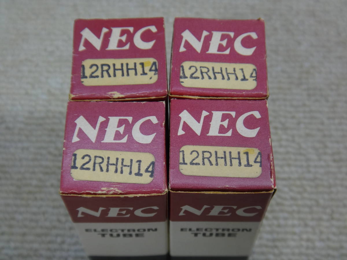 中古NEC 12R-HH14 真空管 4本セット動作品 12R-HH14 4本 NEC Yahoo!オークション 真空管 - 12RHH14 12AX7 箱なし