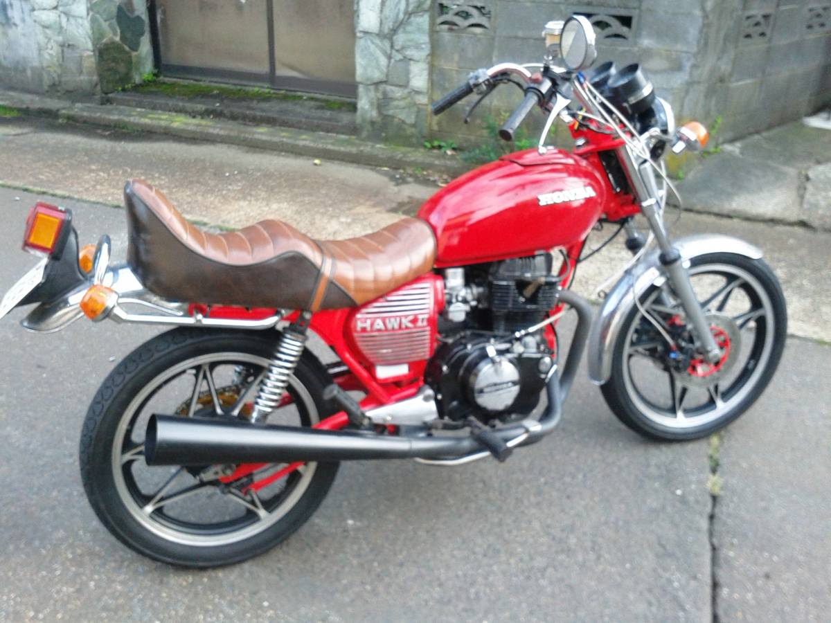 ホーク マフラー ホーク用メガホン CB400T CB400N HAWK ホーク2 ホーク