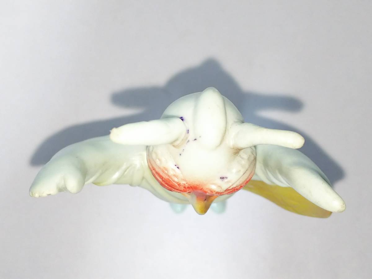 旧バンダイ 仮面ライダー 怪人 カマキリ男 ミニソフビ 高さ11cm 当時物 