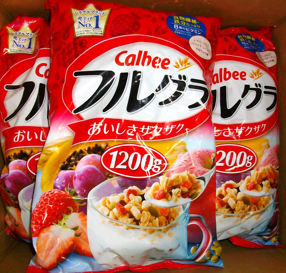 カルビー フルーツグラノーラ 800g×24袋セット 6袋】 フルグラ
