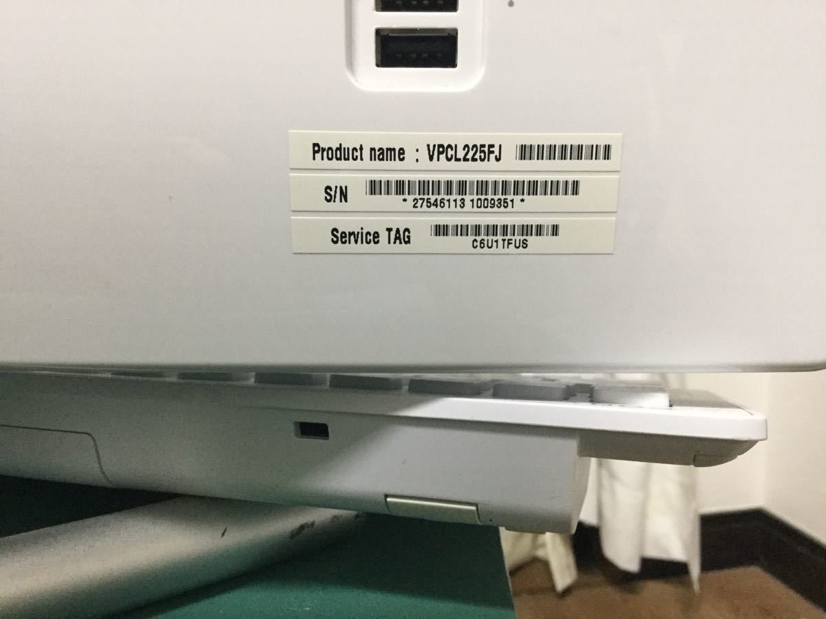 値打ち SONY VAIO VPCL225FJ win7 core-i5 メモリ8G増設済 2TB 24