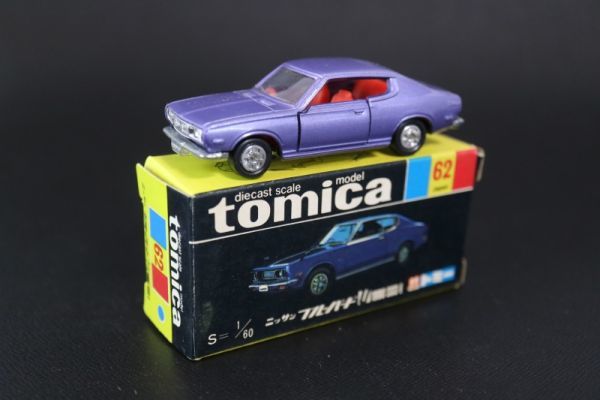 TOMICA トミカ 黒箱 No.62 日産 ニッサン ブルーバード U 1800 SSS-E S