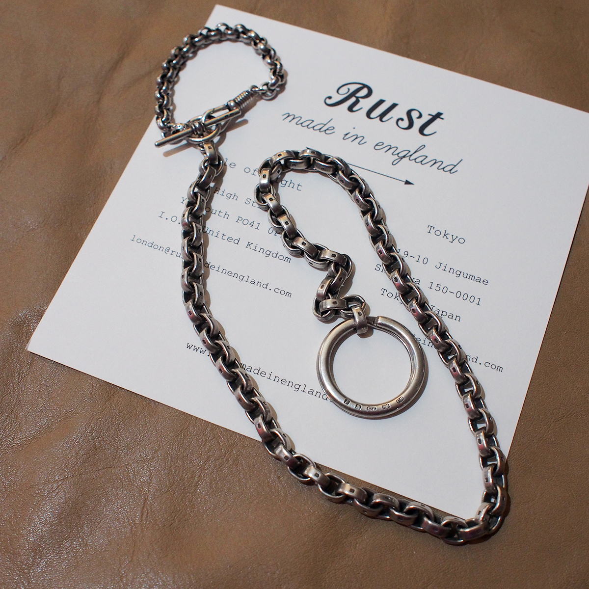 Rust made in England ウォレットチェーン ☆rust made in england☆希少＆本物☆美品☆ ウォレットチェーン
