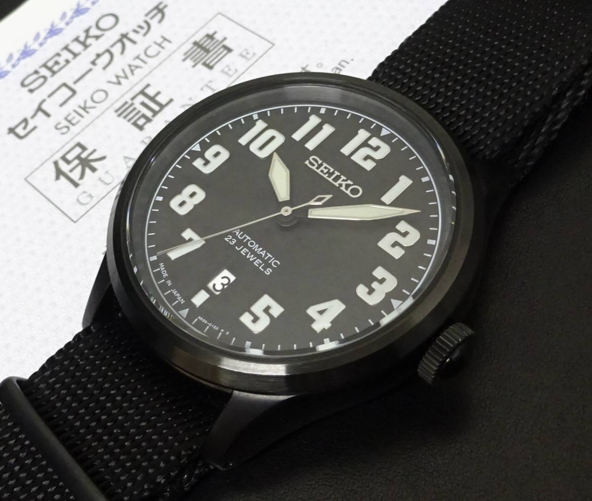 新着商品 美品 500本限定 SEIKO セイコー&ナノユニバース コラボモデル 