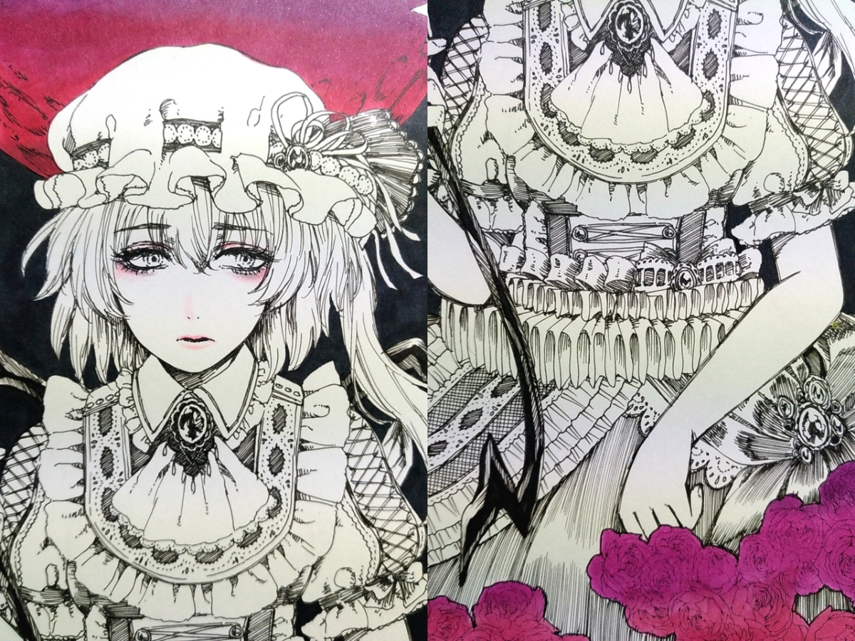 東方Project』フランドール・スカーレットが描き下ろしイラストを元に