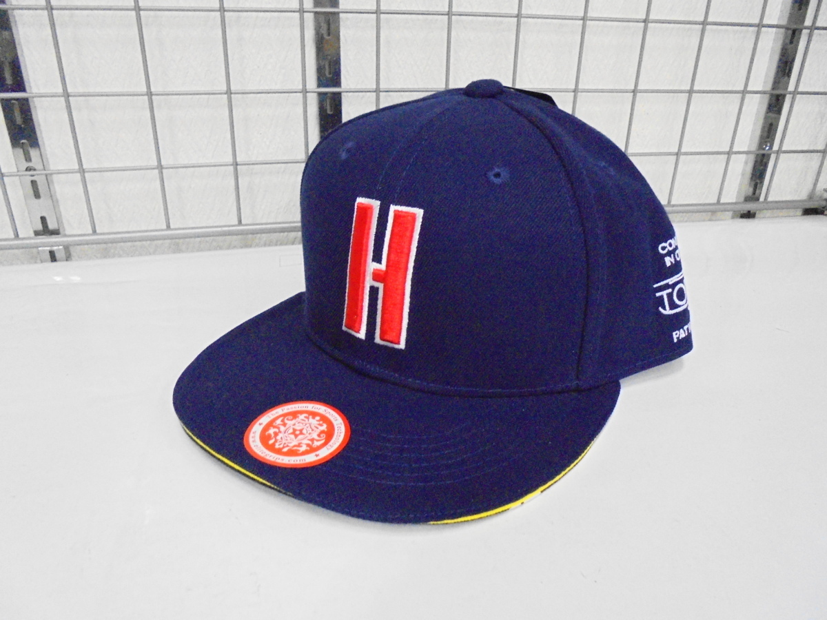 2018秋冬■エリートグリップ　フラットバイザーキャップ ■ネイビー