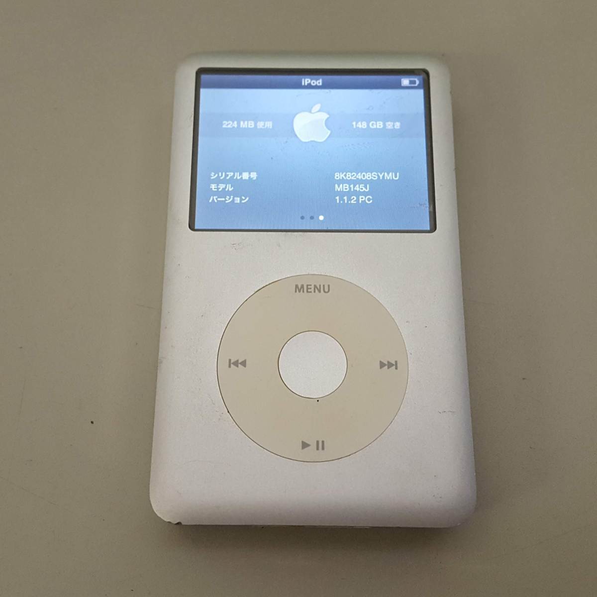 お得，人気セール Apple iPod classic 160GB MB145J/A ▽1122042