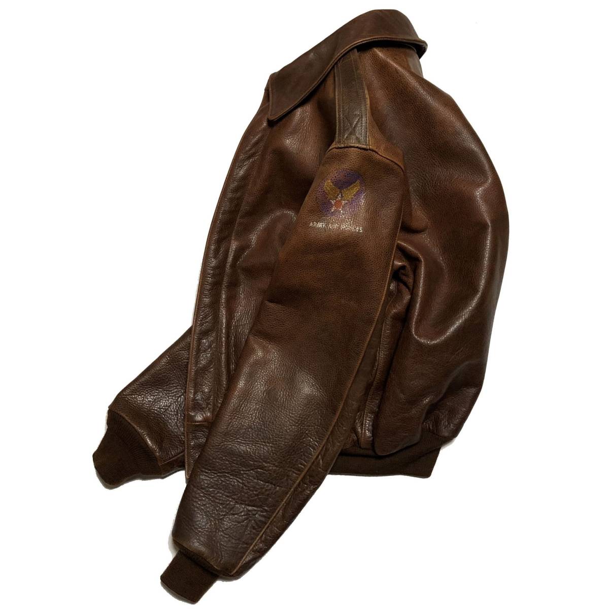 セール，定番人気 Buzz Rickson's バズリクソンズ A-2 フライトジャケット レザー ジャケット サイズ40(40インチ)｜売買されたオークション情報、yahooの商品情報をアーカイブ公開 - オークファン 男性用