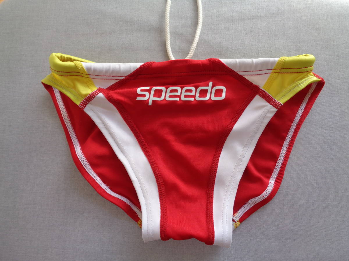 speedo 競泳水着 LIFE GUARD 赤/白/黄 speedo 競泳水着 赤/白/黄