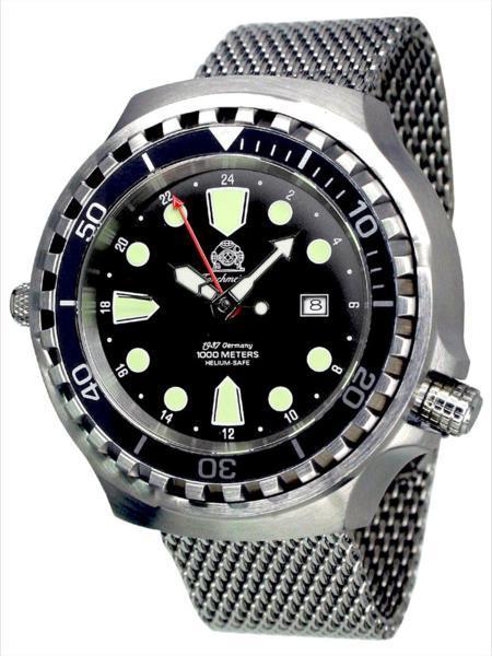 Tauchmeister ドイツ製 1000M防水 大型ダイバーズ T0275MIL