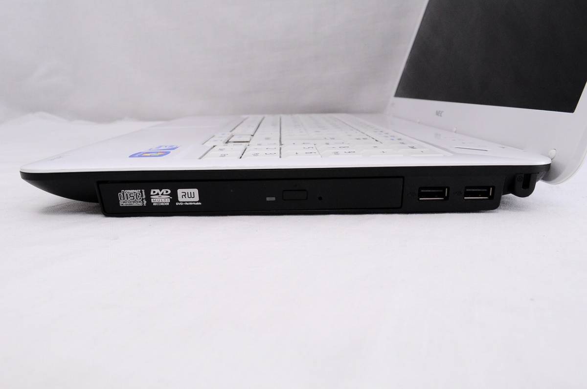 ★良上品★NEC Lavie LS150/B 最新Win10 大容量500GB メモリ4GBで快適♪ Blu-ray対応!! 無線 Wi-Fi Office搭載 NEC NEC LaVie LL750&frasl;D PC-LL750DS6W Core i5 2410M 2.30GHz 4GB 15.6