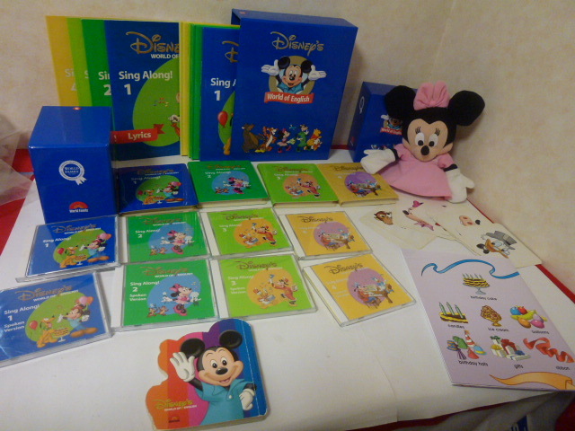 DWE ディズニー英語システム CD・DVDセット 計48点 ② ディズニー英語システム DWE CD DVD シングアロング 計48点 CD・DVD