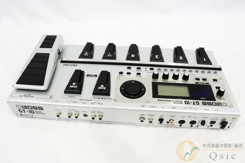 超美品] BOSS GT-10 マルチエフェクター/高い機能性とサウンド