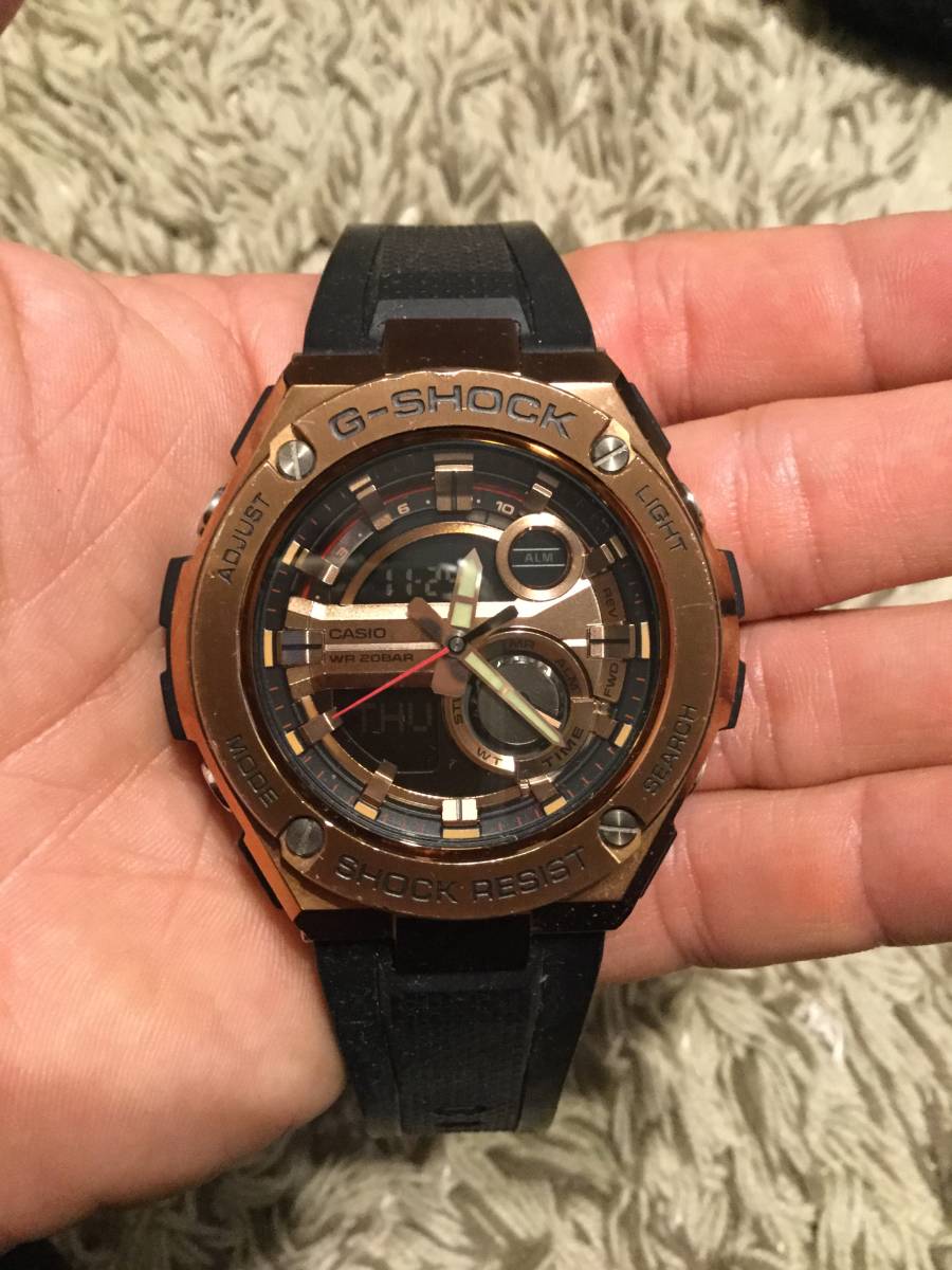G-SHOCK GST210B4A Gショック 中古