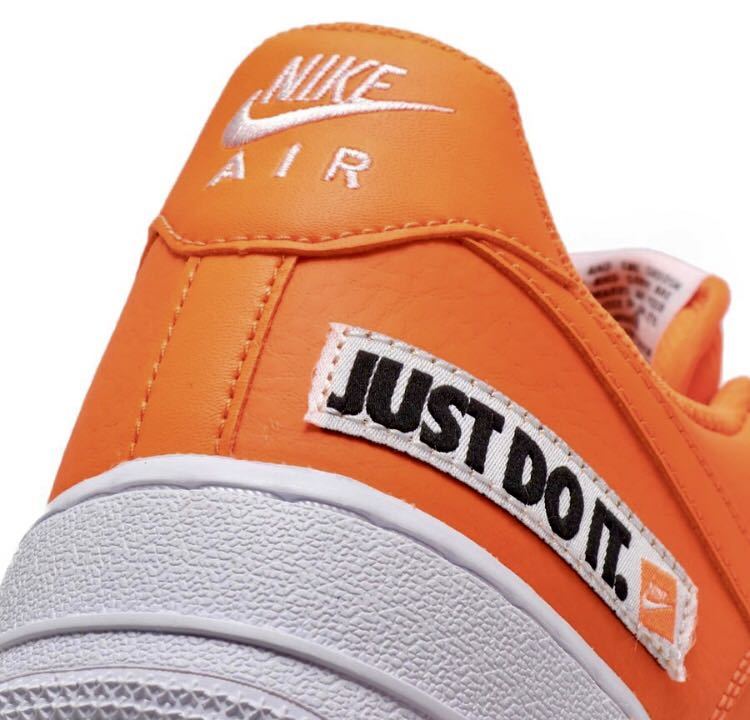 ■新品26.0cm■ナイキ エアフォース1 07 LV8 ジャストドゥーイット NIKE AIR FORCE 1 07 LV8 JUST DO IT オレンジ