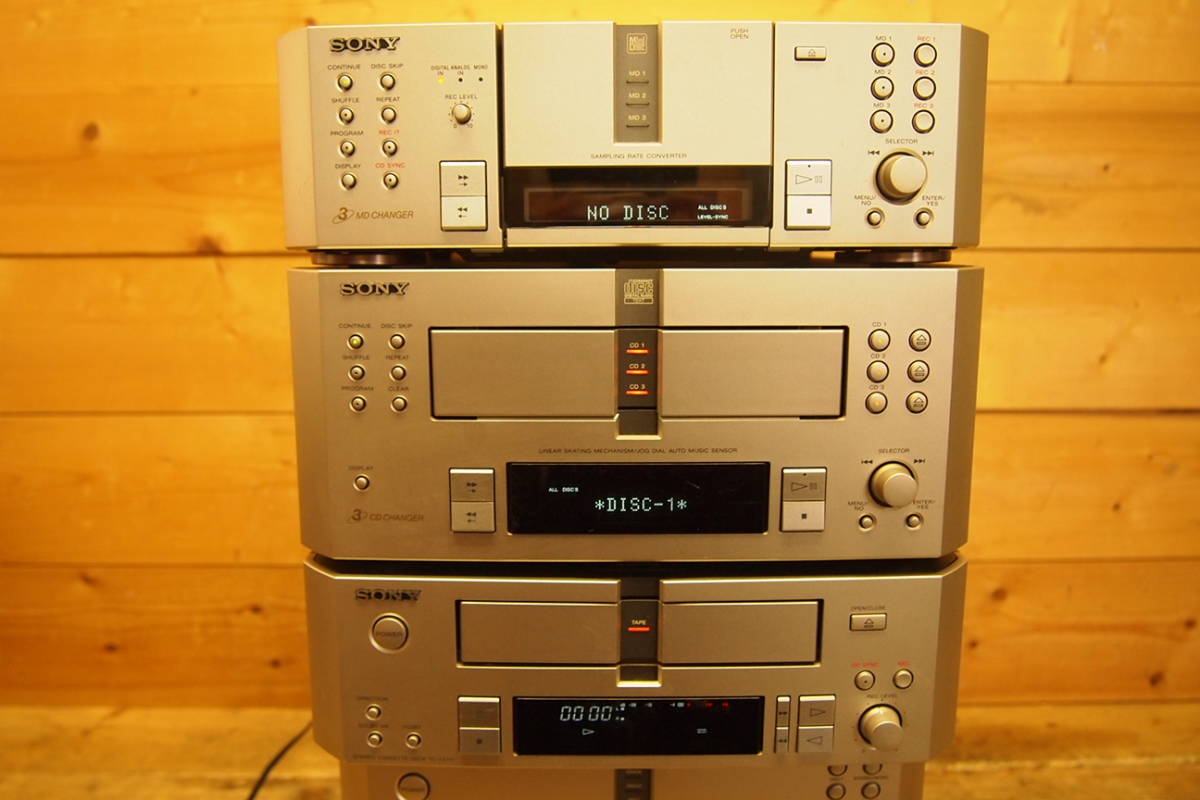◇SONY ソニー MDS-MS717 CDP-MS717 TC-TX717 ST-MS717 TA-MS717 SS